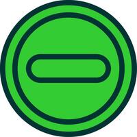 Do Not Enter Colorful Icon vector