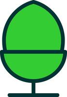 Egg Colorful Icon vector