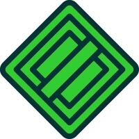 End Of The Priority Colorful Icon vector