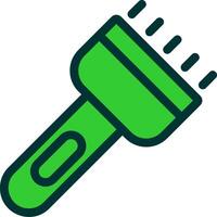 Flash Light Colorful Icon vector