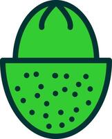 Lychee Colorful Icon vector