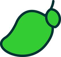 Mango Colorful Icon vector