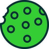 Cookie Colorful Icon vector