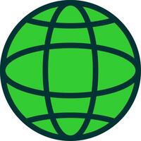 Global Colorful Icon vector