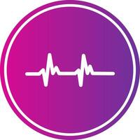 Heart Beat Colorful Icon vector
