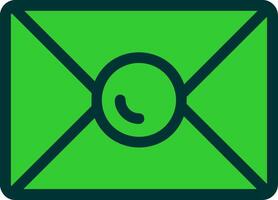 Envelope Colorful Icon vector