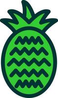 Pineapple Colorful Icon vector