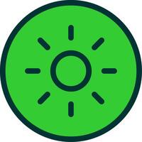 Kiwi Colorful Icon vector