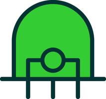 Diode Colorful Icon vector