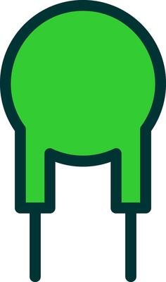 Capacitor Colorful Icon