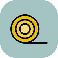 Insulating Tape Colorful Icon vector