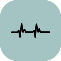 Heart Beat Colorful Icon vector