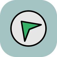 Navigation Colorful Icon vector