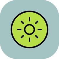 Kiwi Colorful Icon vector
