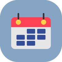 Calendar Colorful Icon vector