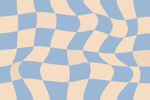 Distorted cellular background in psychedelic style. Y2K aesthetics, 60s, 70s. vector