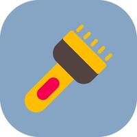 Flash Light Colorful Icon vector