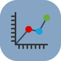 Diagram Colorful Icon vector
