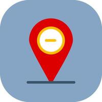 Pin Location Colorful Icon vector