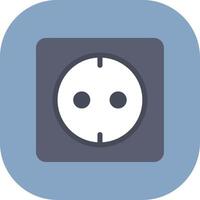 Socket Colorful Icon vector