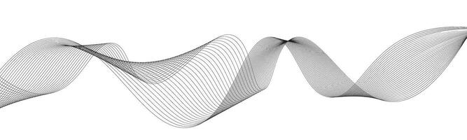 Abstract background with business lines. Abstract modern white background with curve wave technology lines vector