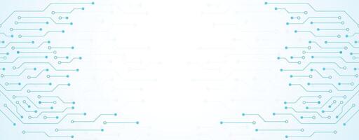 Circuit board electronics digital technology background blue. Abstract technology background with blue circuit board vector