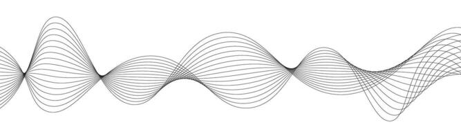 Abstract background with business lines. Abstract modern white background with curve wave technology lines vector
