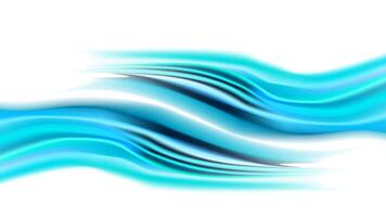 abstract blue shine wavy gradient backdrop design vector