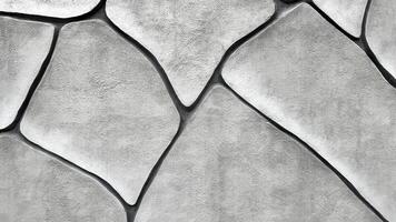 Gray abstract surface with black lines. photo
