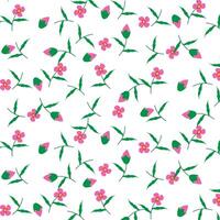 Discover beautiful pink flower on branch patterns for fabric, wallpaper, and digital designs vector