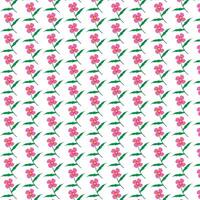 Discover beautiful pink flower on branch patterns for fabric, wallpaper vector