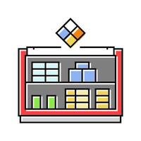 superconducting magnets color icon illustration vector