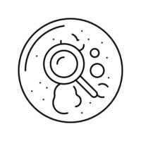 lunar exploration space exploration line icon illustration vector