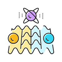 error correction quantum technology color icon illustration vector