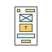 prototype ux ui design color icon illustration vector