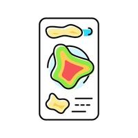 heatmap ux ui design color icon illustration vector