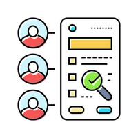 user testing ux ui design color icon illustration vector