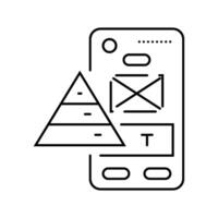 call to action cta ux ui line icon illustration vector