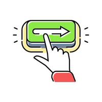affordance ux ui design color icon illustration vector