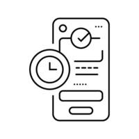 hick law ux ui design line icon illustration vector