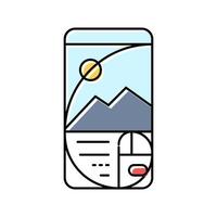 golden ratio ux ui design color icon illustration vector