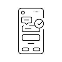 microcopy ux ui design line icon illustration vector