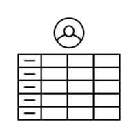 guerrilla testing ux ui design line icon illustration vector