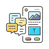 crazy 8s ux ui design color icon illustration vector