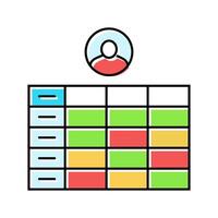 guerrilla testing ux ui design color icon illustration vector