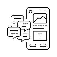 crazy 8s ux ui design line icon illustration vector