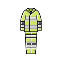 high visibility clothing color icon illustration vector