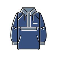 windbreakers streetwear cloth fashion color icon illustration vector