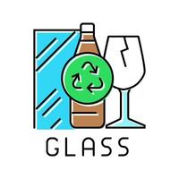 ewaste waste sorting color icon illustration vector