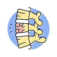 ingestion harmful substances color icon illustration vector